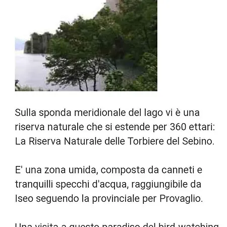 Casa Tiziana Apartmán Sovere